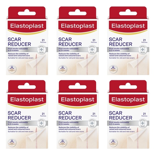 Elastoplast Scar Reducer 21 Patches Pack of 6
