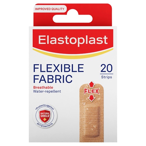 Elastoplast Flexible Fabric Plasters 20 Pack
