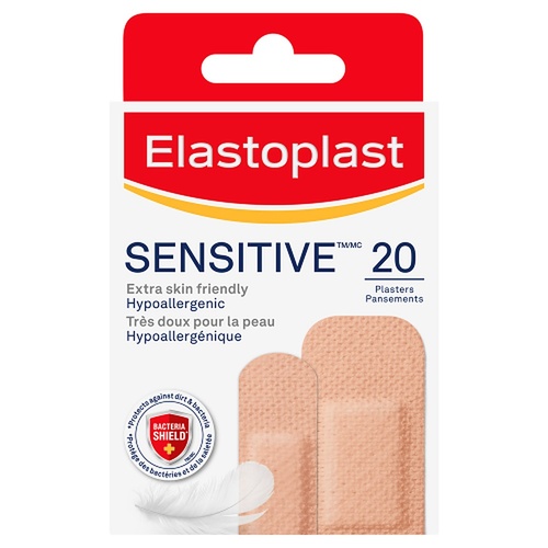 Elastoplast Sensitive Light Plasters 20 Pack