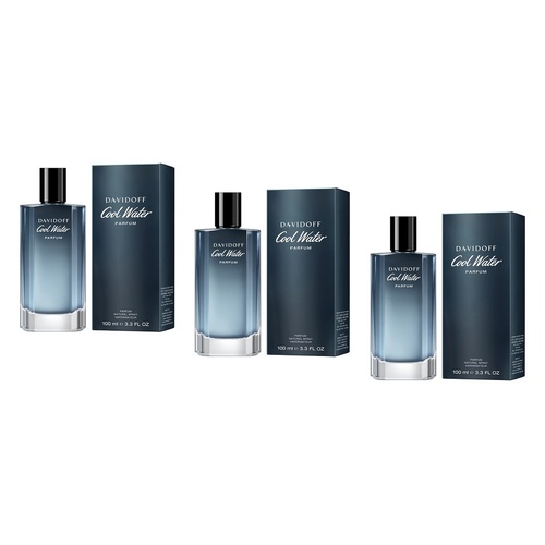 Davidoff Cool Water Parfum Odyssey Him EDP 100mL Pack of 3