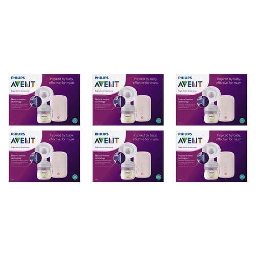 Philips Avent Single Electric Breast Pump Pack of 6