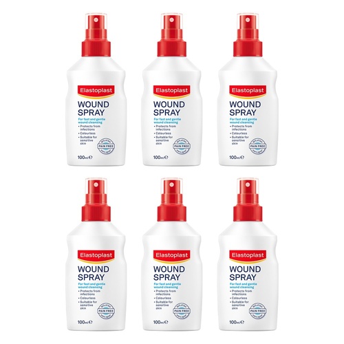 Elastoplast Wound Spray 100mL Pack of 6