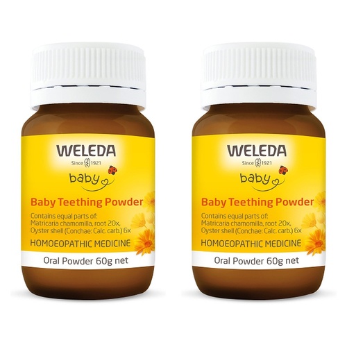 Weleda Baby Teething Powder 60g Pack of 2