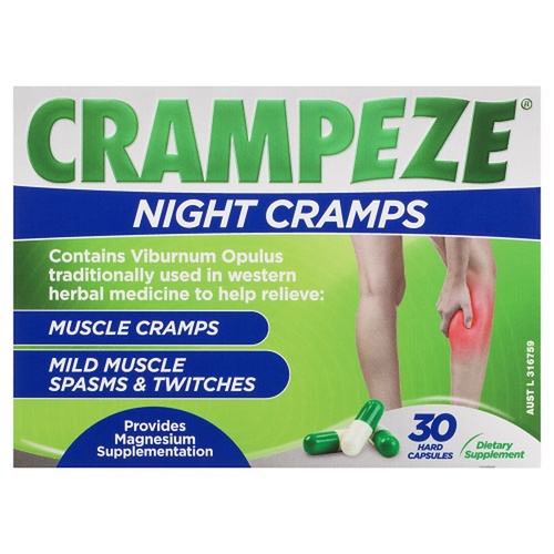 Crampeze Leg Cramps & Spasms 30 Capsules