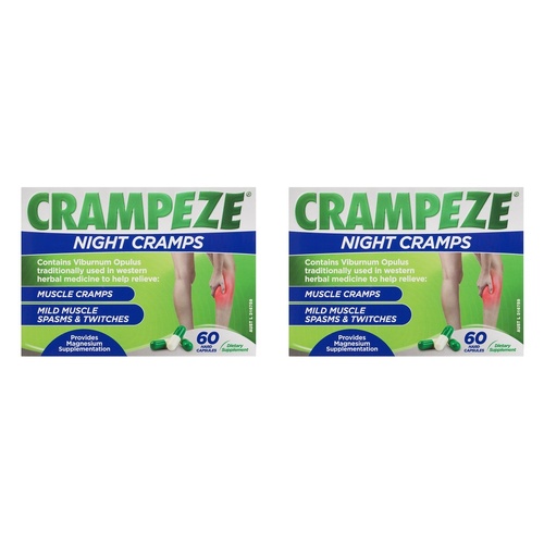 Crampeze Night Cramps 60 Capsules Pack of 2