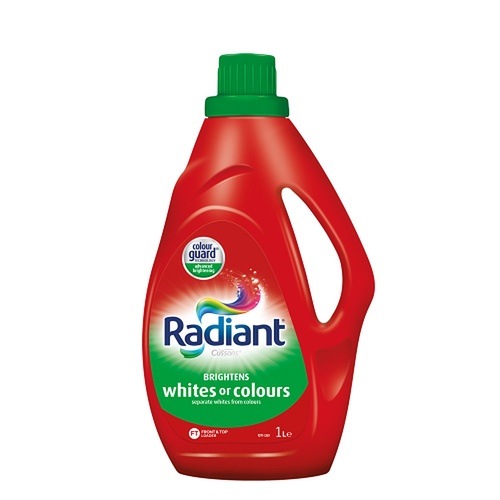 Radiant Fab Laundry Liquid Whites & Colours 2L x 4