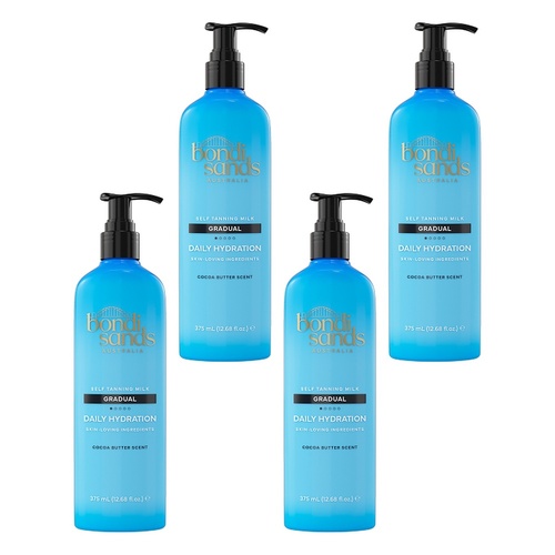 Bondi Sands Gradual Tanning Milk 375mL Pack of 4