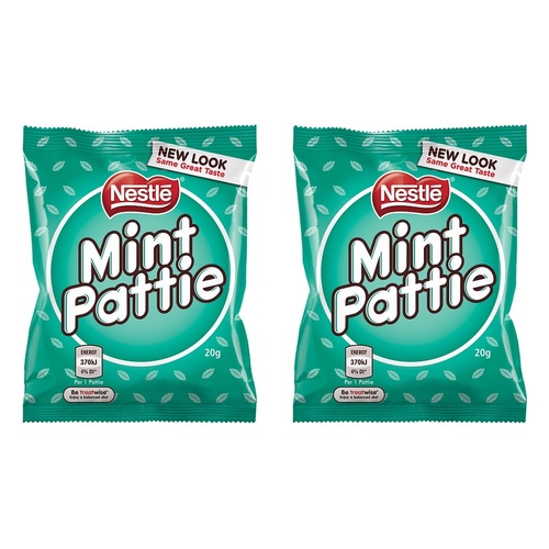 Nestle Mint Pattie Chocolate 20g x 48 Bundle of 2