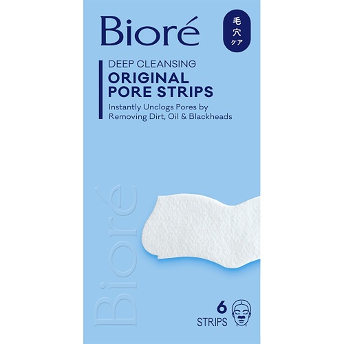 Biore Original Deep Cleansing Pore Strips 6 Pack