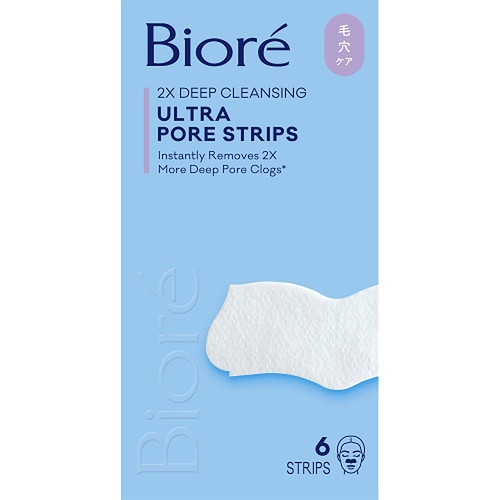 Biore Ultra Deep Cleansing Pore Strips 6 Pack