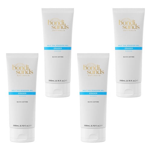 Bondi Sands Self Tan Eraser Gel 200mL Pack of 4