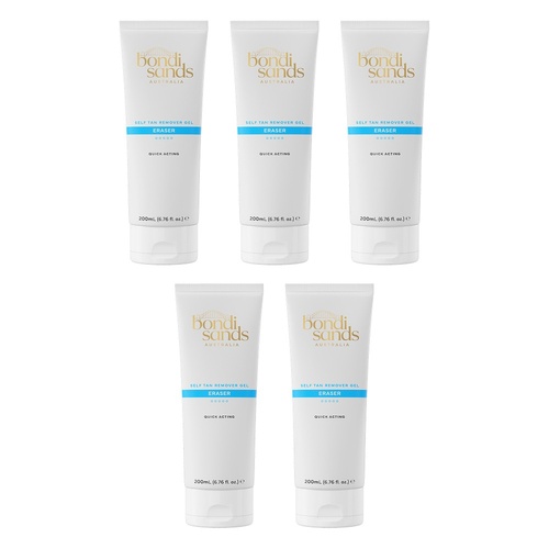 Bondi Sands Self Tan Eraser Gel 200mL Pack of 5