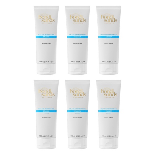 Bondi Sands Self Tan Eraser Gel 200mL Pack of 6