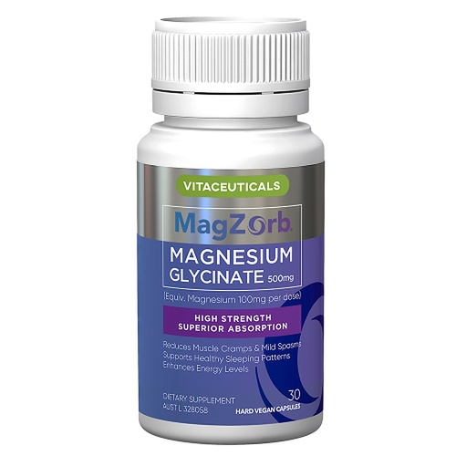 Magzorb Magnesium Glycinate 30 Capsules