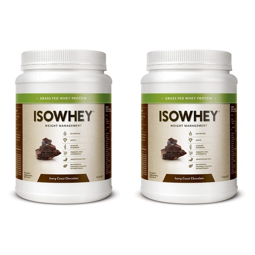 Isowhey Ivory Coast Chocolate 672g Pack of 2