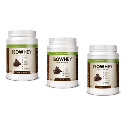 Isowhey Ivory Coast Chocolate 672g Pack of 3