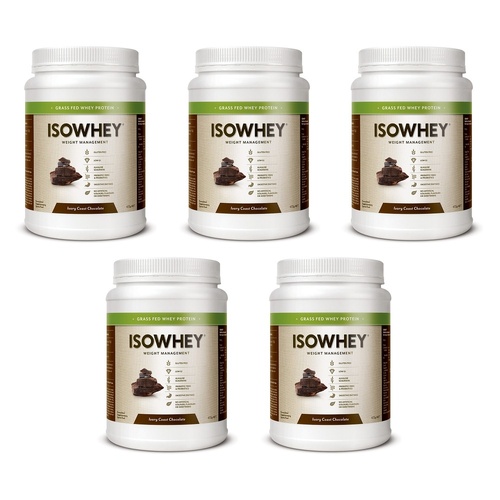 Isowhey Ivory Coast Chocolate 672g Pack of 5