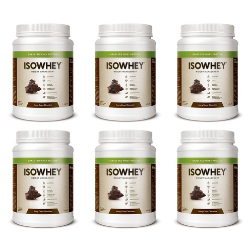 Isowhey Ivory Coast Chocolate 672g Pack of 6