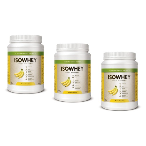 Isowhey Banana Smoothie 672g Pack of 3