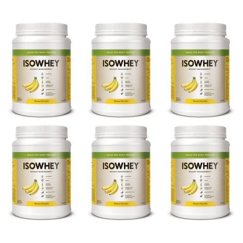 Isowhey Banana Smoothie 672g Pack of 6