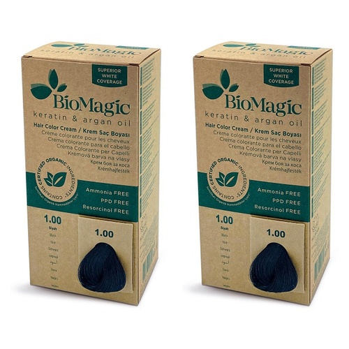 Bio Magic Permanent Black 1/00 Pack of 2