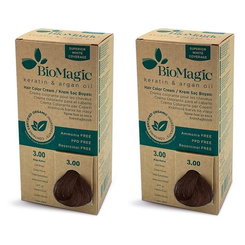 Bio Magic Permanent Dark Brown 3/00 Pack of 2