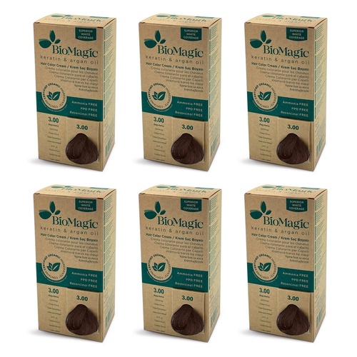 Bio Magic Permanent Dark Brown 3/00 Pack of 6