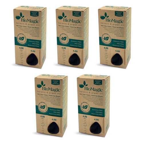 Bio Magic Permanent Brown 4/00 Pack of 5