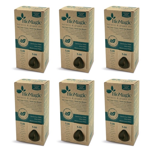 Bio Magic Permanent Light Brown 5/00 Pack of 6