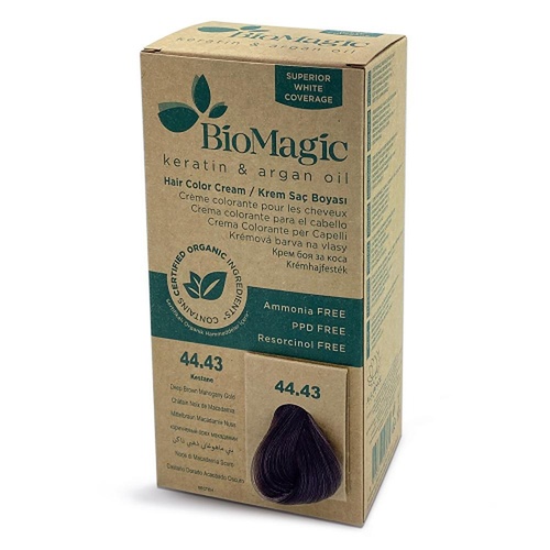 Bio Magic Permanent Dark Brown Mahogany Gold 44/43 x 4