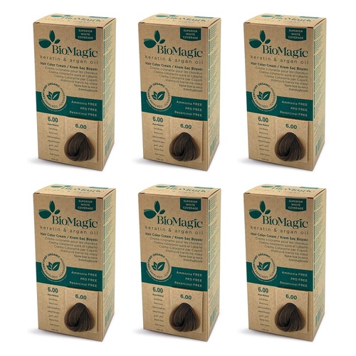 Bio Magic Permanent Dark Blonde 6/00 Pack of 6