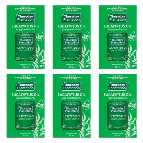 Thursday Plantation Eucalyptus Oil 50mL Pack of 6