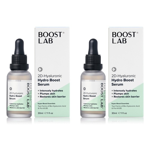 Boost Lab 2D-Hyaluronic Hydro Boost Serum 30mL Pack of 2