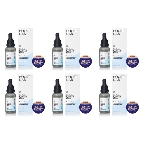 Boost Lab Bio-Active Eye Reset Serum 30mL Pack of 6