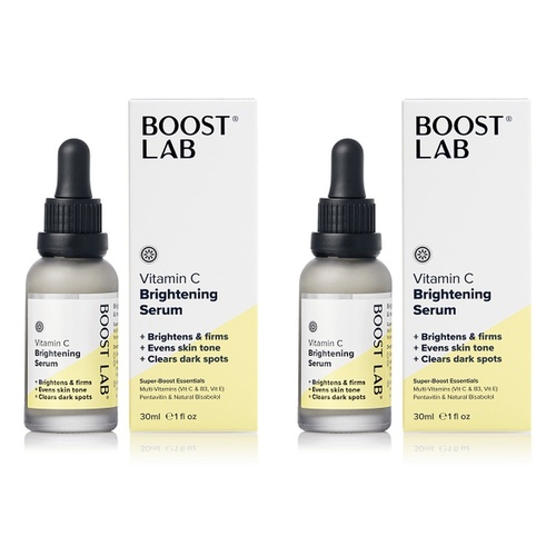 Boost Lab Vitamin C Brightening Serum 30mL Pack of 2