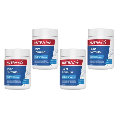 Nutra-Life Joint Formula 120 Capsules Pack of 4