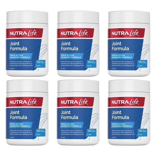 Nutra-Life Joint Formula 120 Capsules Pack of 6