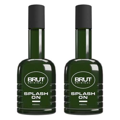 Brut Original Splash On, 200mL x 6 Bundle of 2
