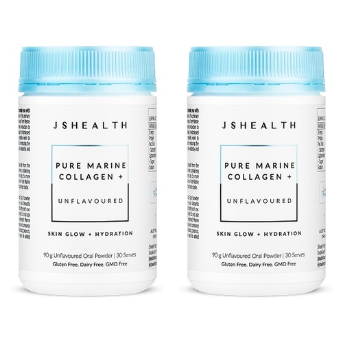 JSHealth Pure Marine Collagen Unflavoured 90g Pack of 2