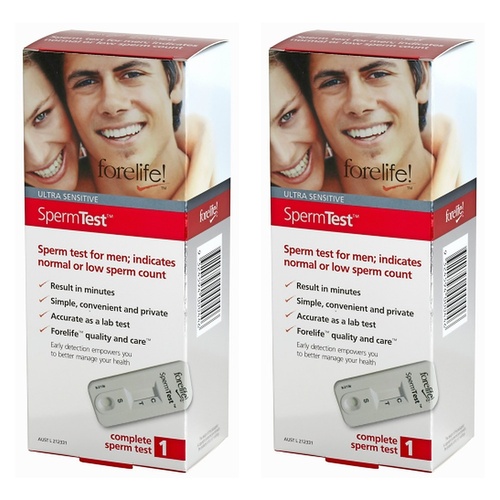 Forelife™ Sperm Test For Men Pack of 2