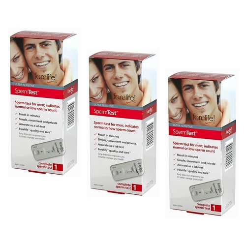 Forelife™ Sperm Test For Men Pack of 3