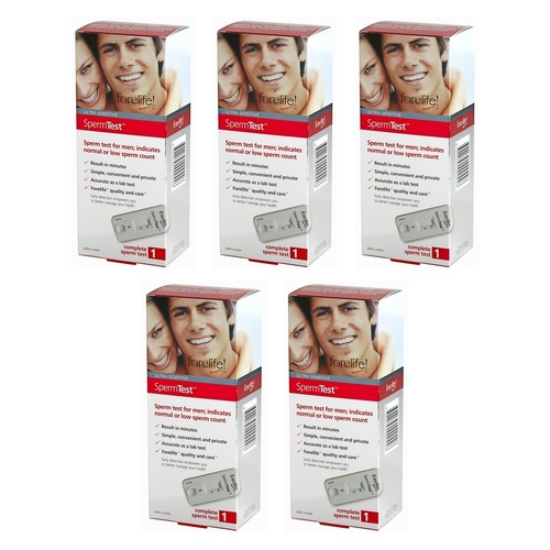 Forelife™ Sperm Test For Men Pack of 5