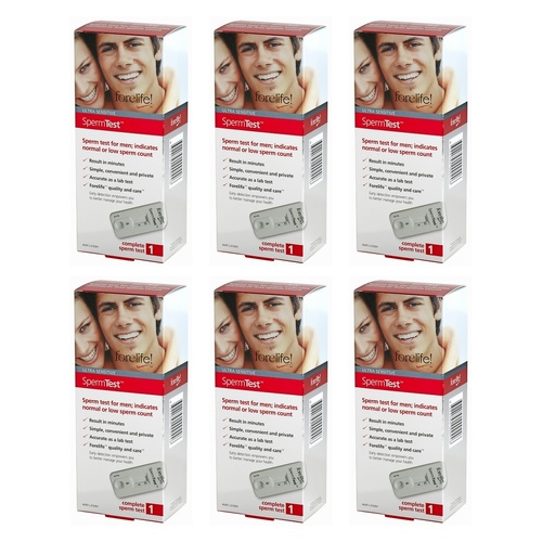 Forelife™ Sperm Test For Men Pack of 6