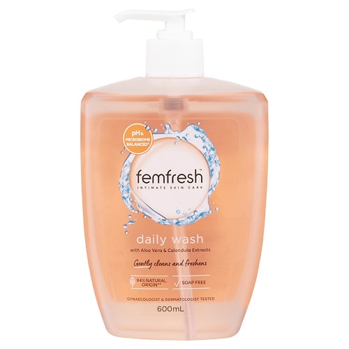 Femfresh Daily Wash 600mL x 3