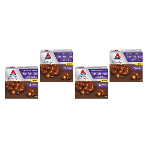 Atkins Endulge Chocolate Almond 30g 5 Pack Bundle of 4