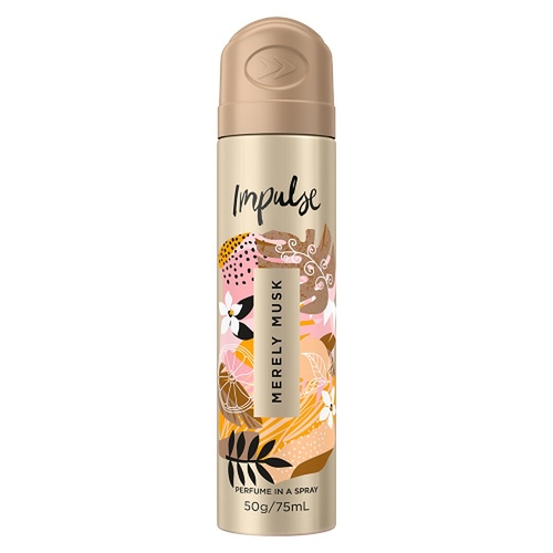 Impulse Body Spray Merely Musk 75mL