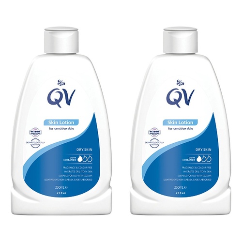 Ego Lightweight Everyday Moisturising Skin Lotion 250mL Pack of 2