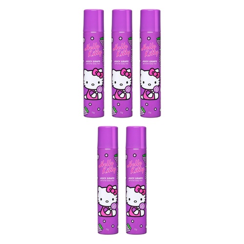 Hello Kitty Perfume Body Mist Juicy Grape 75g Pack of 5