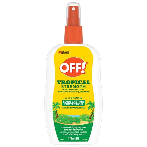 Off Tropical Strength Insect Repellent Pump Spray 175mL