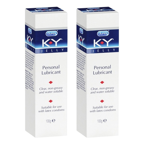 Durex K-Y Jelly Personal Lubricant 100g Pack of 2